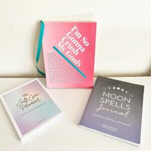 Set of 3 Softcover Planners & Journals, NEW!